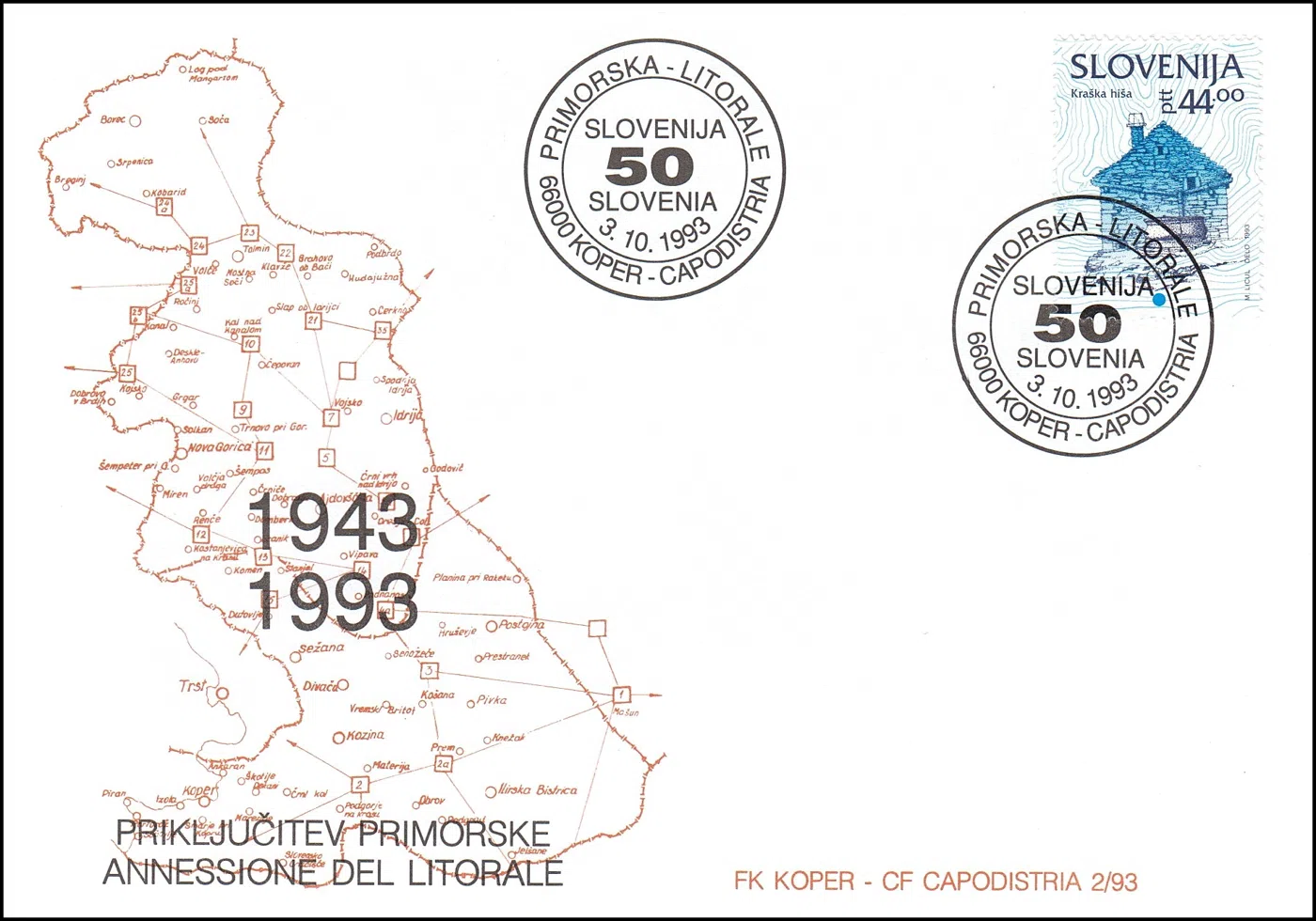 PRIMORSKA - LITORALE SLOVENIJA 50 SLOVENIA
